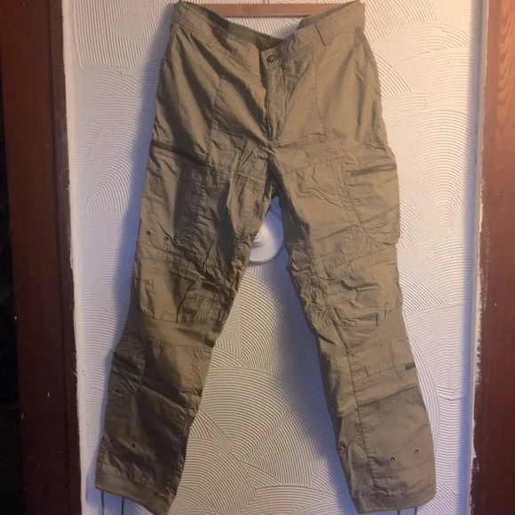 🛑SOLD🛑 missed out! 🔥RLX tan cargo/utility pants NWT🔥 38/32 straight - Picture 3 of 14